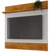 Painel Suspenso TV 55 Polegadas 136 Cm Guaruja Bechara Naturalle Off White