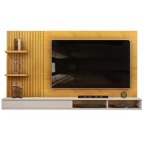 Painel Suspenso Tv 60 Pol 190 cm Bento Cedro Bali Dj Móveis