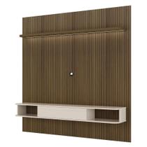 Painel Suspenso Tv 75" 183cm 4585 Arly Pinho Ripado OffWhite