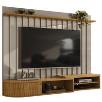 Painel Suspenso TV 75 Pol 207 cm 2901 Fenddi Naturale MDT