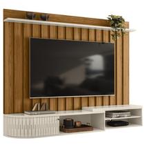 Painel Suspenso TV 75 Pol 207 cm 2901 Naturale Off White MDT