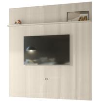 Painel Suspenso Tv 75 Pol 245x238 cm Guapore Off White MADETEC