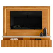 Painel Suspenso TV 75 Polegadas Gaia Cinamomo Off White Madetec