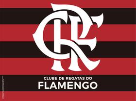 Painel TNT Decorativo Aniversário Flamengo Mengão - 01 unid - Festcolor