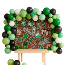 Vela TNT Número 10 Aniversário - Tema Minecraft - Decoração Bolo - Meninos E Meninas