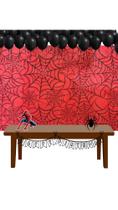 Painel tnt teia de aranha Painel tnt teia de aranha