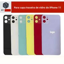 Painel Traseiro De Vidro Para iPhone 11, Substituição Da Tampa Da Bateria Com Logo, Carcaça Traseira