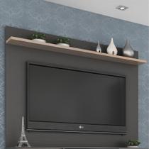 Painel TV 40" Multimóveis CR45109 Grafite/Siena