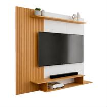 Painel Tv 43 Polegadas Monaco Ripado Off White - MoveisAqui Painel Tv 43 Polegadas Monaco Ripado Off White - MoveisAqui