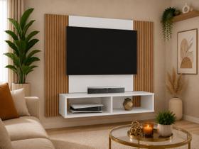 Painel TV 48 Polegadas Bechara Premium Compacto Moderno Painel TV 48 Polegadas Bechara Premium Compacto Moderno