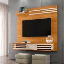 Painel Tv 55 Pol 136cm Bancada Suspensa Para Sala Briven Cinamomo-off White M20 - D'rossi
