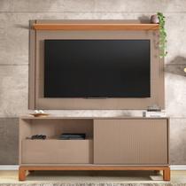 Painel Tv 55 Pol 150cm Com Rack Bancada Para Sala Visari C01 - D'rossi Cor Marrom/freijó Painel Tv 55 Pol 150cm Com Rack Bancada Para Sala Visari C01 - D'rossi Cor Marrom/freijó