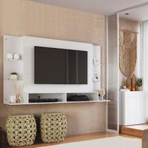 Painel TV 60" c/Vidro e Aparador 2 Portas Multimóveis MP1099