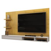 Painel TV 60 Pol 190cm Bancada Suspensa Lutra D04 Cedro/Bali - Mpozenato Painel TV 60 Pol 190cm Bancada Suspensa Lutra D04 Cedro/Bali - Mpozenato