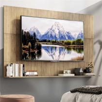 Painel TV 65" com Prateleira Amsterdã Up Multimóveis Rustic