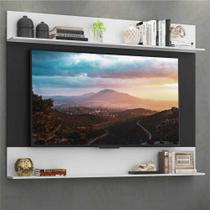 Painel TV 65" com Prateleiras Amsterdã Classic Multimóveis Preto/Branco Painel TV 65" com Prateleiras Amsterdã Classic Multimóveis Preto/Branco