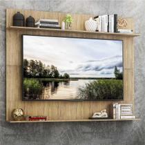Painel TV 65" com Prateleiras Amsterdã Classic Multimóveis Rustic Painel TV 65" com Prateleiras Amsterdã Classic Multimóveis Rustic