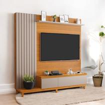 Painel TV 65 Polegadas Ripado Jakarta Moderno Luapa Moveis