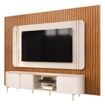 Painel Tv 75 275cm Noah E Conjunto Ariane D04 Off-freijó - Mpozenato Painel Tv 75 275cm Noah E Conjunto Ariane D04 Off-freijó - Mpozenato