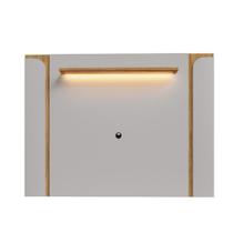 Painel TV 75 Pol Maresias com Led Off White Cinamomo Bechara