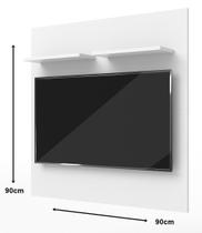 Painel TV Até 32P Prateleira Superior cores variadas - JM Casa dos Móveis