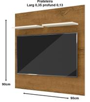 Painel TV Até 32P Prateleira Superior cores variadas - JM Casa dos Móveis - CASA DOS MOVEIS