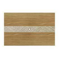 Painel TV Até 42 Polegadas 136x88x3 cm Natural/Palha