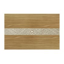 Painel TV Até 42 Polegadas 136x88x3 cm Natural/Palha