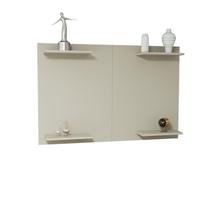 Painel TV até 50 Pol em MDF c/ Prateleiras p/ Decoração