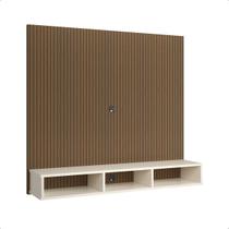 Painel Tv até 50 Polegadas com Prateleira Suspensa e Nicho - PRADO MOVEIS Painel Tv até 50 Polegadas com Prateleira Suspensa e Nicho - PRADO MOVEIS