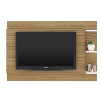 Painel TV Até 65 Polegadas 180x120x23 cm Natural/Off White Painel TV Até 65 Polegadas 180x120x23 cm Natural/Off White