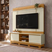 Painel TV até 75 Sala Home Theater 183cm com Pés Aspen M20 - D Rossi Painel TV até 75 Sala Home Theater 183cm com Pés Aspen M20 - D Rossi