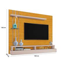 Painel TV Eros Naturale/Off White - VRK COMERCIO ON-LINE