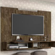 Painel TV Mônaco Cambel Castanho Wood