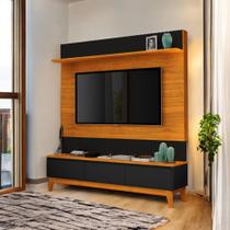 Painel TV Quarto Grande Ripado Para TV 75 Polegadas Antalya Painel TV Quarto Grande Ripado Para TV 75 Polegadas Antalya