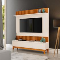 Painel TV Sala Moderno Para 75 Polegadas Ripado Antalya MDF Painel TV Sala Moderno Para 75 Polegadas Ripado Antalya MDF