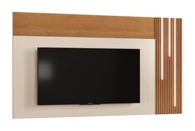 Painel Valencia Para Tv 75 Ripado C/Led Cascata Mavaular