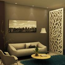 Painel Vazado Divisória MDF Amazônia Branco