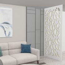 Painel Vazado Divisória MDF Barcelona Branco