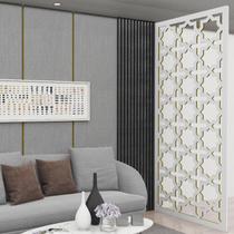 Painel Vazado Divisória MDF Cairo Branco
