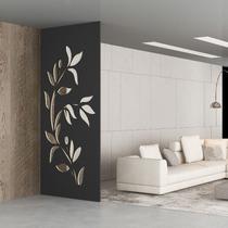 Painel Vazado Divisória MDF Malibu Preto