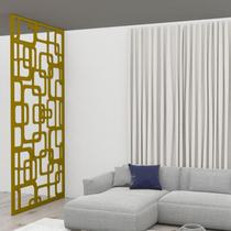 Painel Vazado Divisória MDF Napoli Crú