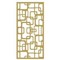 Painel Vazado Divisória MDF Napoli Crú