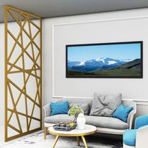 Painel Vazado Divisória MDF Roma Crú Painel Vazado Divisória MDF Roma Crú