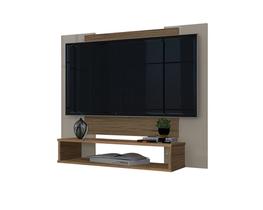 Painel veneza para tv até 50" offwhite com freijo