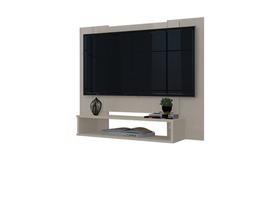 Painel veneza para tv até 50 offwhite mdp/mdf brilhante c/ nicho eletrônicos Painel veneza para tv até 50 offwhite mdp/mdf brilhante c/ nicho eletrônicos