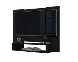 Painel veneza para tv até 50 polegadas preto nicho mdf/mdp 120x90cm pintura uv brilhante Painel veneza para tv até 50 polegadas preto nicho mdf/mdp 120x90cm pintura uv brilhante