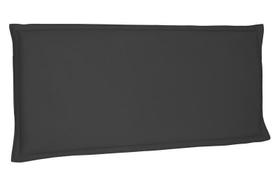 Painel Veneza Suede Preto King 195cm - Spezzia