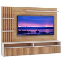Painel Versalhes para Tv Até 65 Polegadas 1 Porta Viero Cor Mel Off White