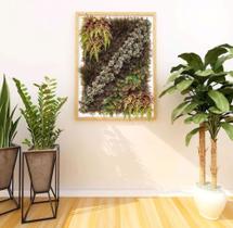 Painel vertical artificial 80x40 - Toke verde